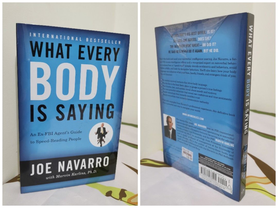 What everybody is saying - Joe Navarro on Carousell