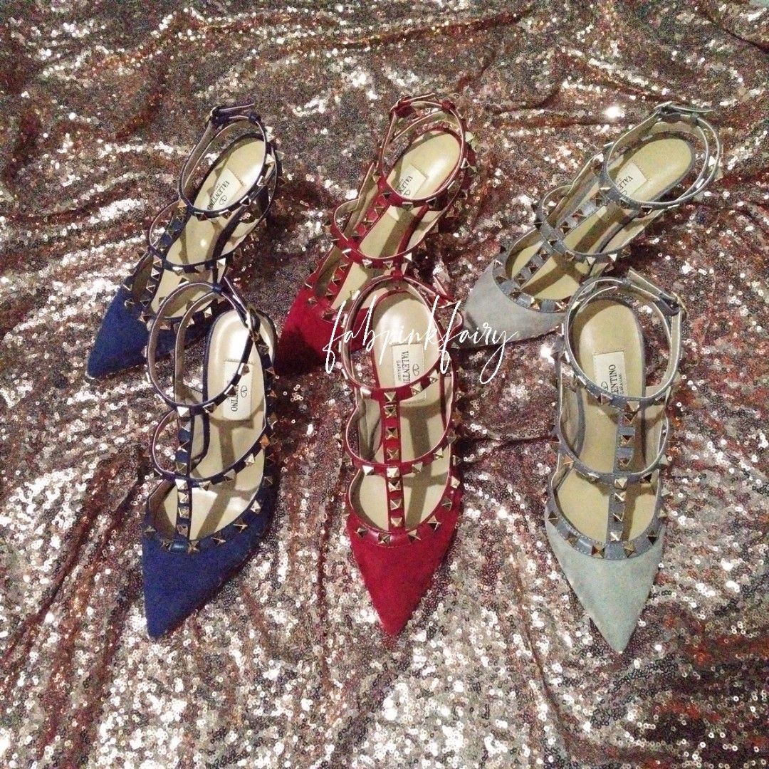 Valentino rockstud shoes sale store