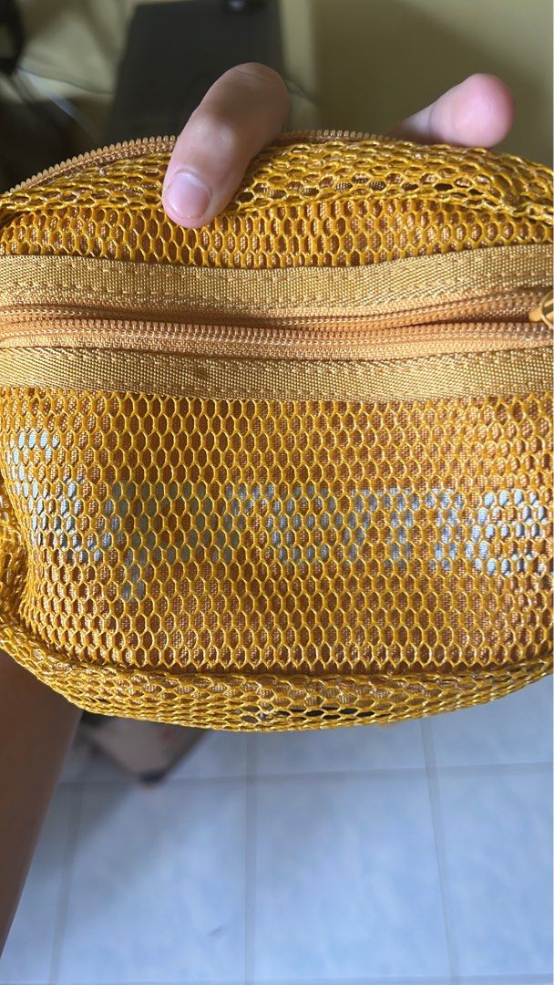 Yellow supreme shop shoulder bag