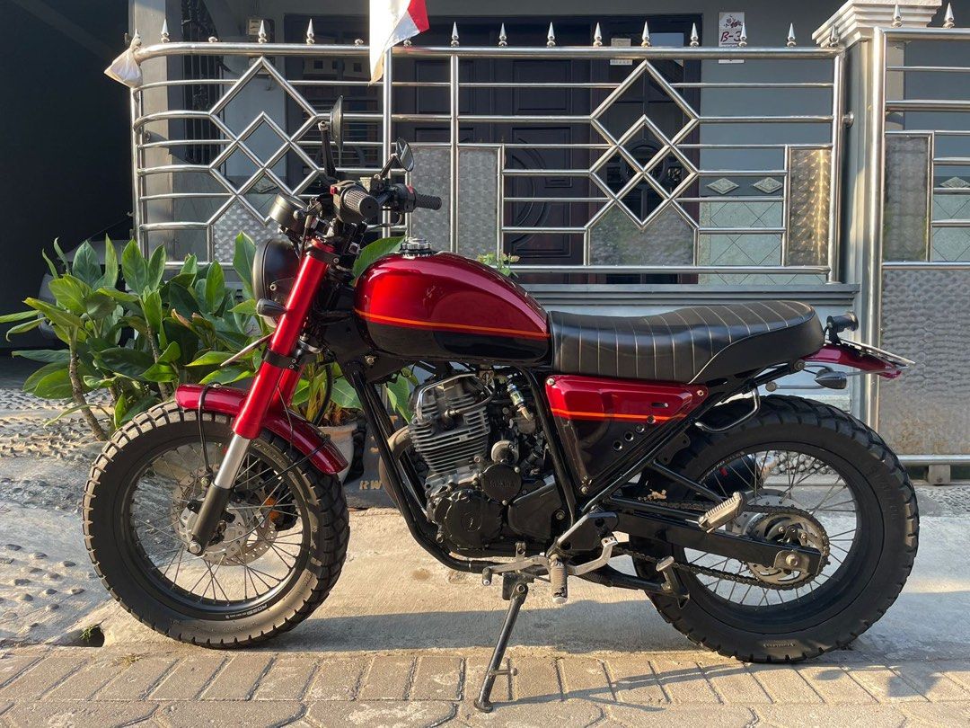 Yamaha scorpio custom scrambler discount