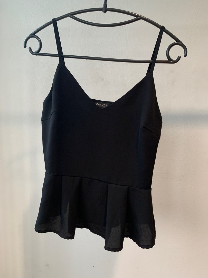 Zalora cheap peplum top