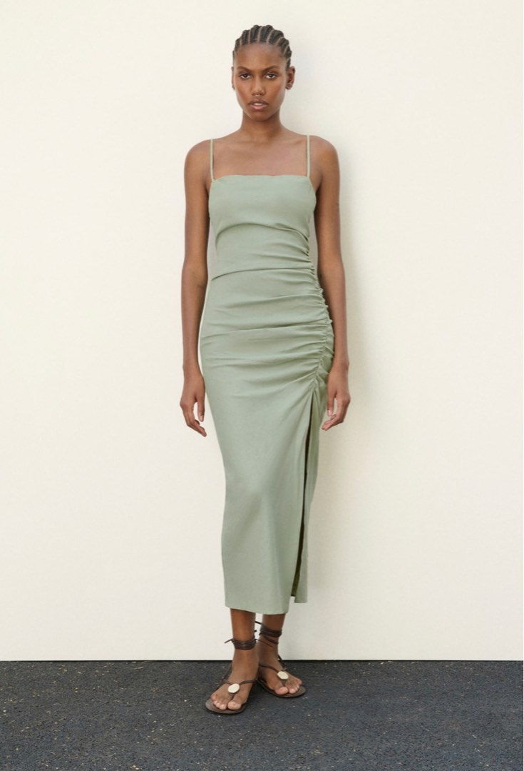 Azora Dress Khaki