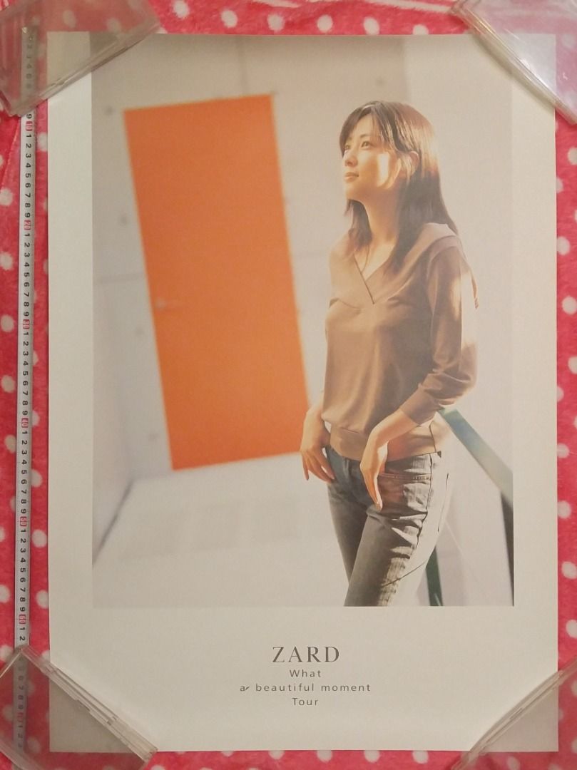 ZARD - What Beautiful Moment TOUR (2004演唱會現場販售之海報) 日版