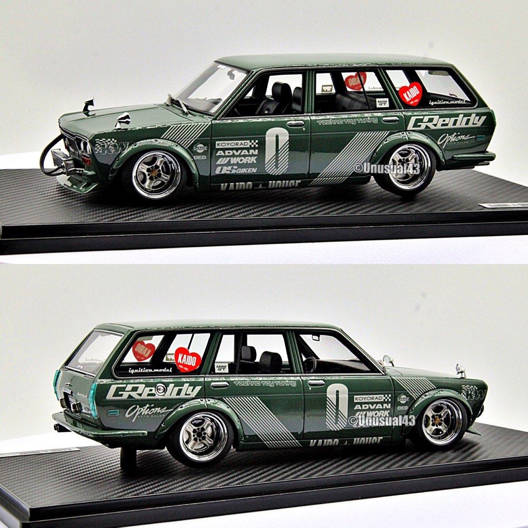 1/18 Ignition Model Kaido House Datsun Bluebird (510) Wagon