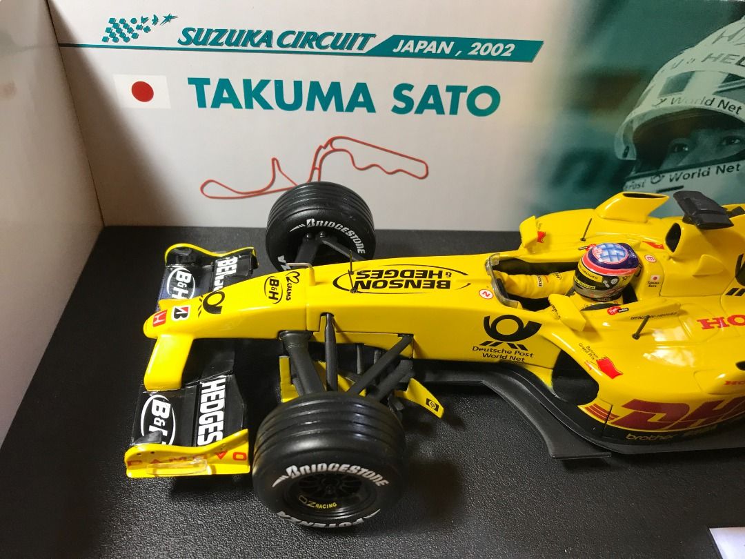 1/18 Mattel Hot Wheels Jordan Honda EJ12 Takuma Sato Japanese GP ...