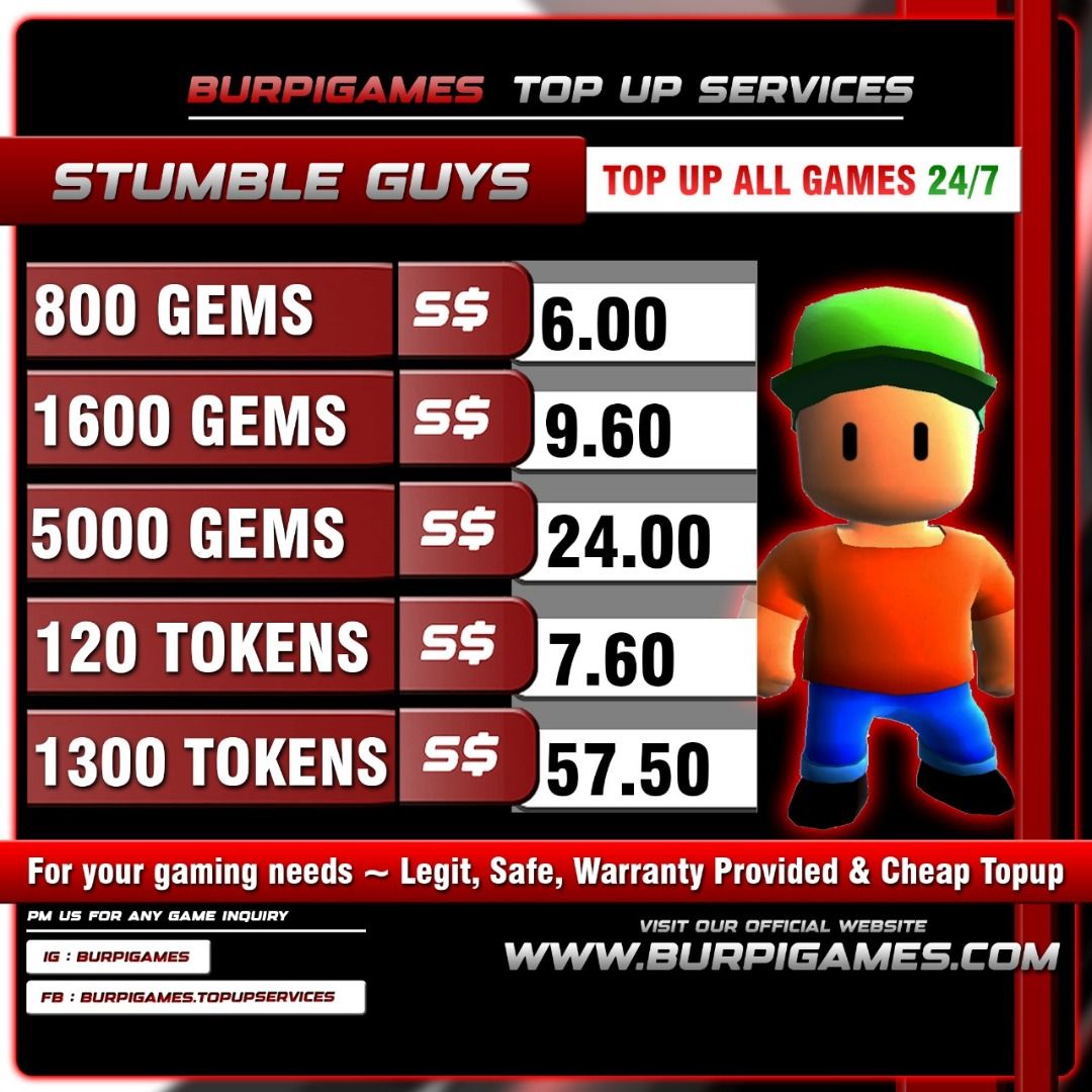 Stumble Guys Top Up