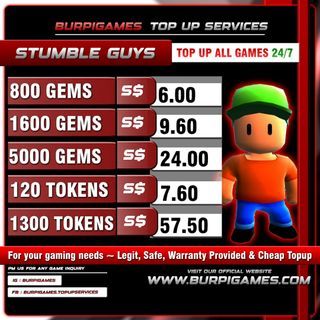 Stumble Guys Account for Sale PC/Mobile, Video Gaming, Video Games, Others  on Carousell