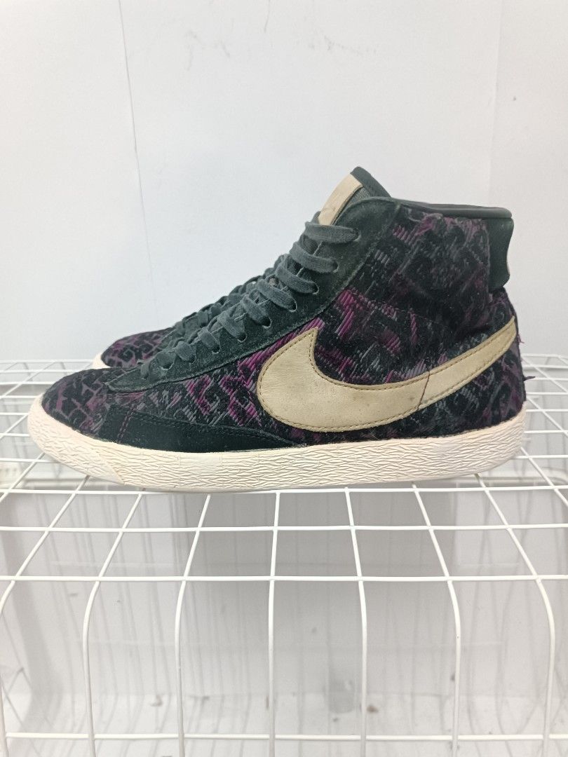 5.5UK 25.5CM Nike Blazer Mid PRM Raspberry Red Linen Women s