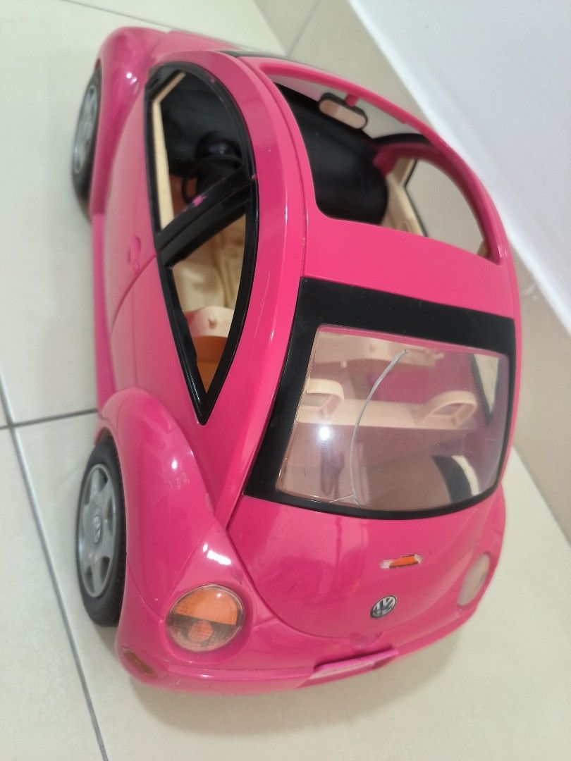 💥 FREE Postage‼️Mattel Barbie Volkswagen VW Beetle Pink