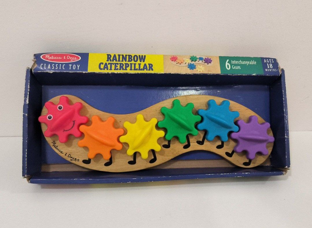 Melissa and doug wooden caterpillar deals