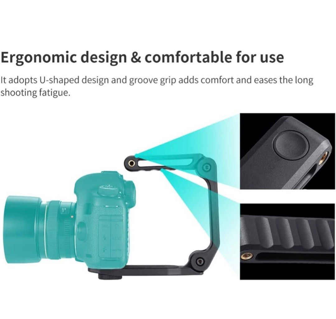 Action Stabilizing Handle Grip Camera Stabilizer Multipurpose Folding