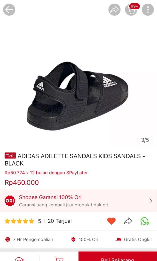 Adidas Adilette Sale Bayi Anak Baju Bayi di Carousell