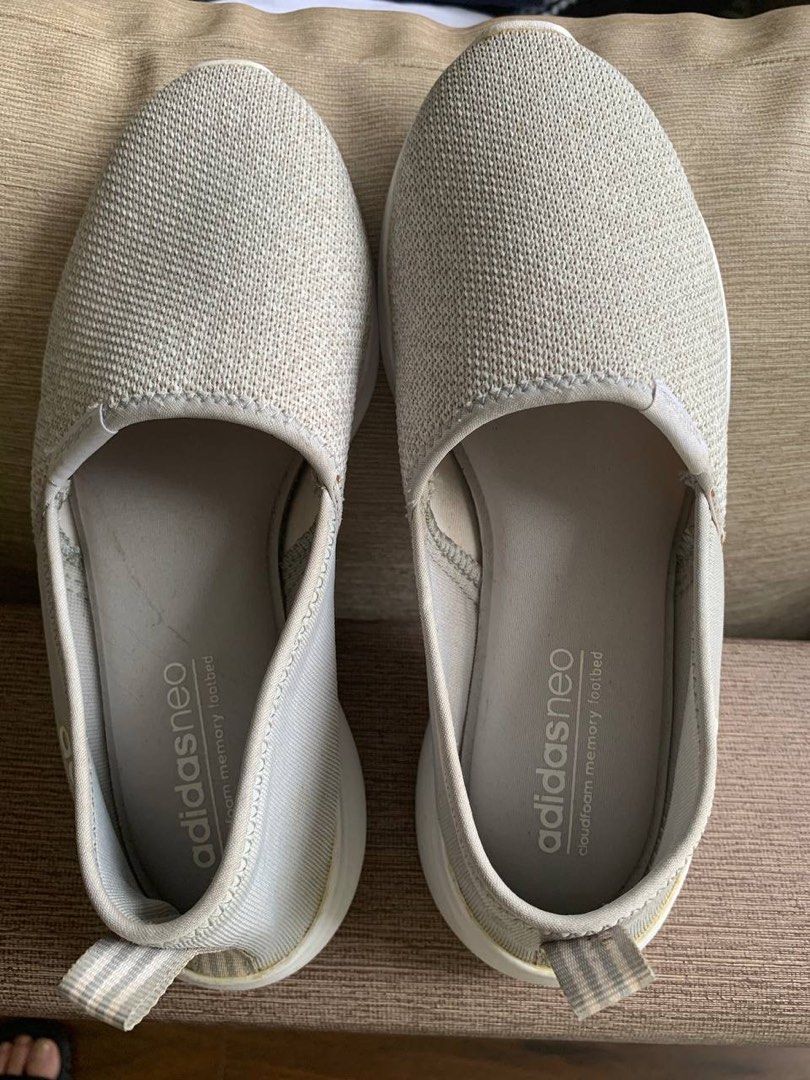 Adidas memory foam womens slip ons on sale