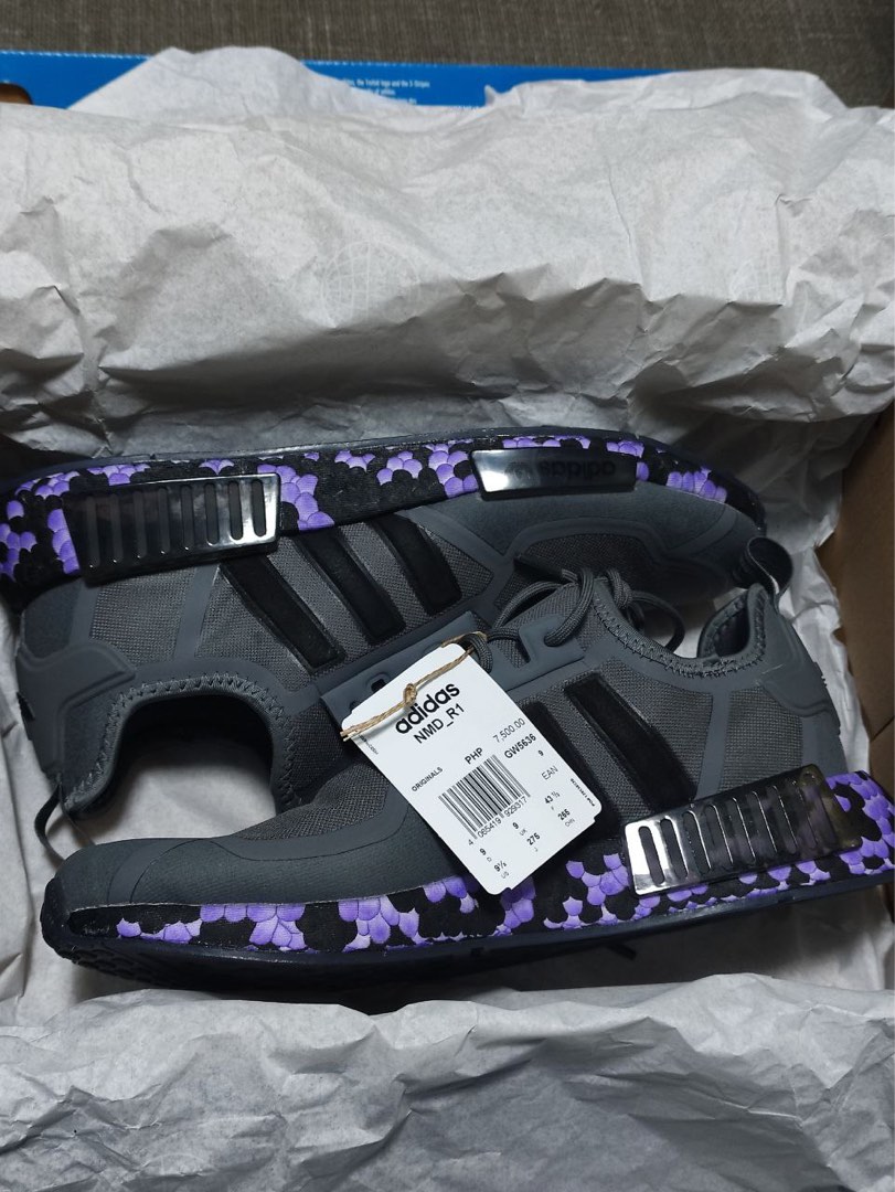 ADIDAS NMD R1 PURPLE RUSH, Men's Fashion, Footwear, Sneakers on Carousell