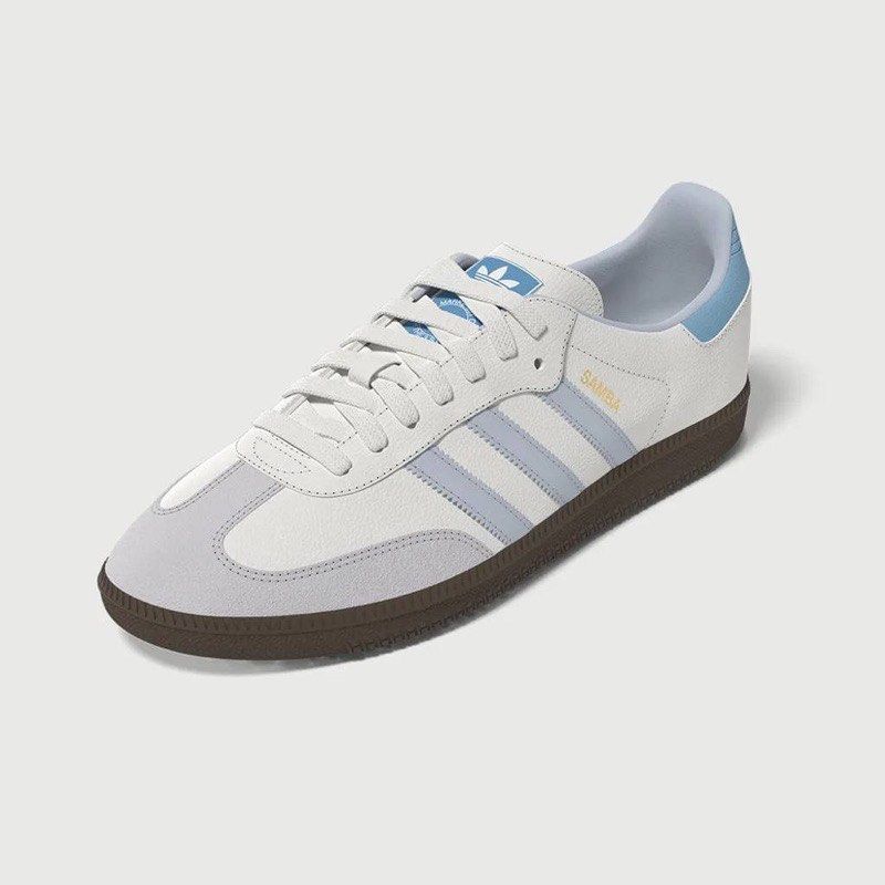 🚩周年慶🚩 👟adidas Originals SAMBA OG ID2055 水藍色男女通用款, 她