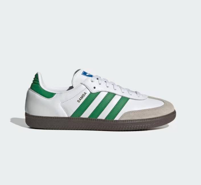 🚩周年慶🚩 👟adidas Originals SAMBA OG IG1024 綠色男女通用款鞋, 她