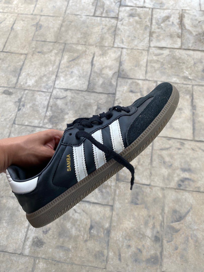 Adidas samba black mens hotsell