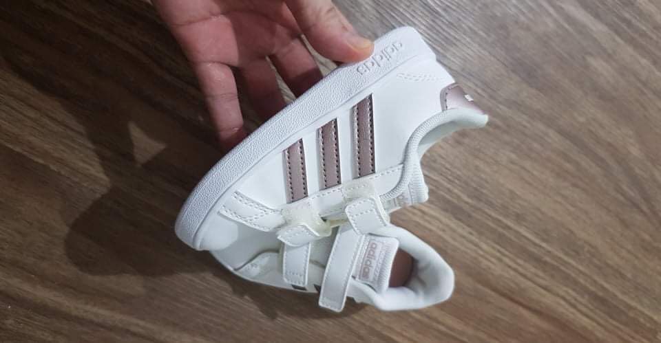 Adidas superstar kids rose gold sales