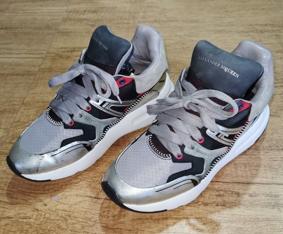 Alexander mcqueen patchwork runner online