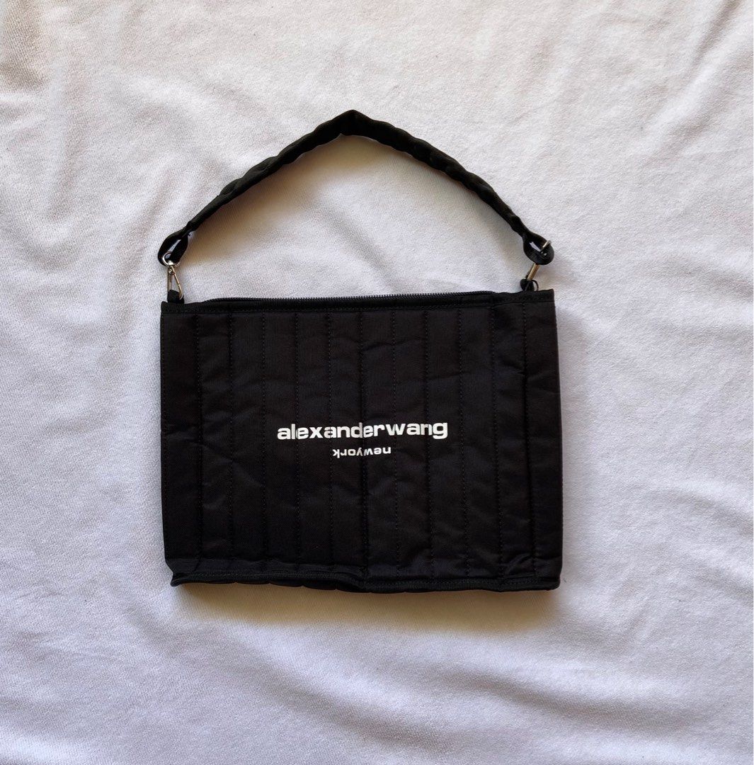 Alexander Wang 14inch Laptop bag (Category: Luxury Bags & Wallets) located in Las Pinas. Submitted by ellope (Listing ID 1251591788, Image 2). Description: 14inch laptop bag Material: nylon Gcash mop LasPiñas loc Courier of your choice.