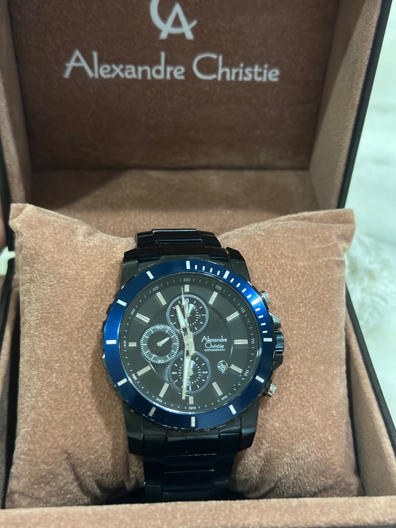 Alexandre sales christie chronograph
