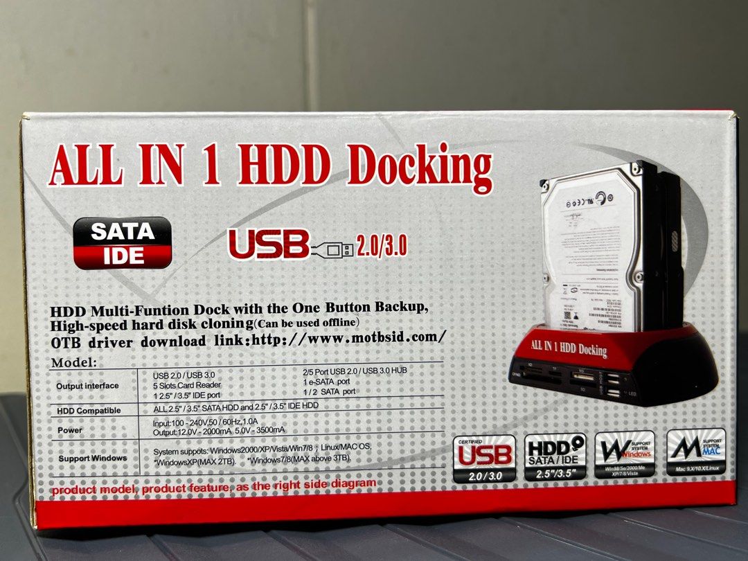 ALL IN 1 HDD Docking Computers Tech Parts Accessories Computer All in 1 hdd docking computers tech parts accessories computer