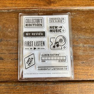 All the New Music Clear Stamps by Christine Herrin (EverydayExplorersCo.)