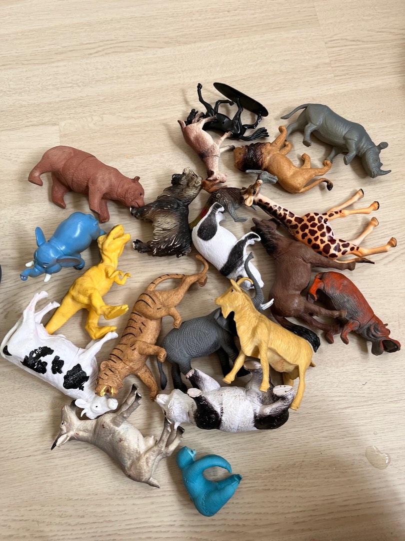 Animal figurines montessori toy, Hobbies & Toys, Toys & Games on Carousell