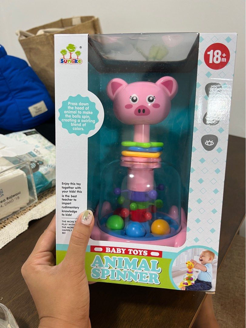 Animal spinner toy deals