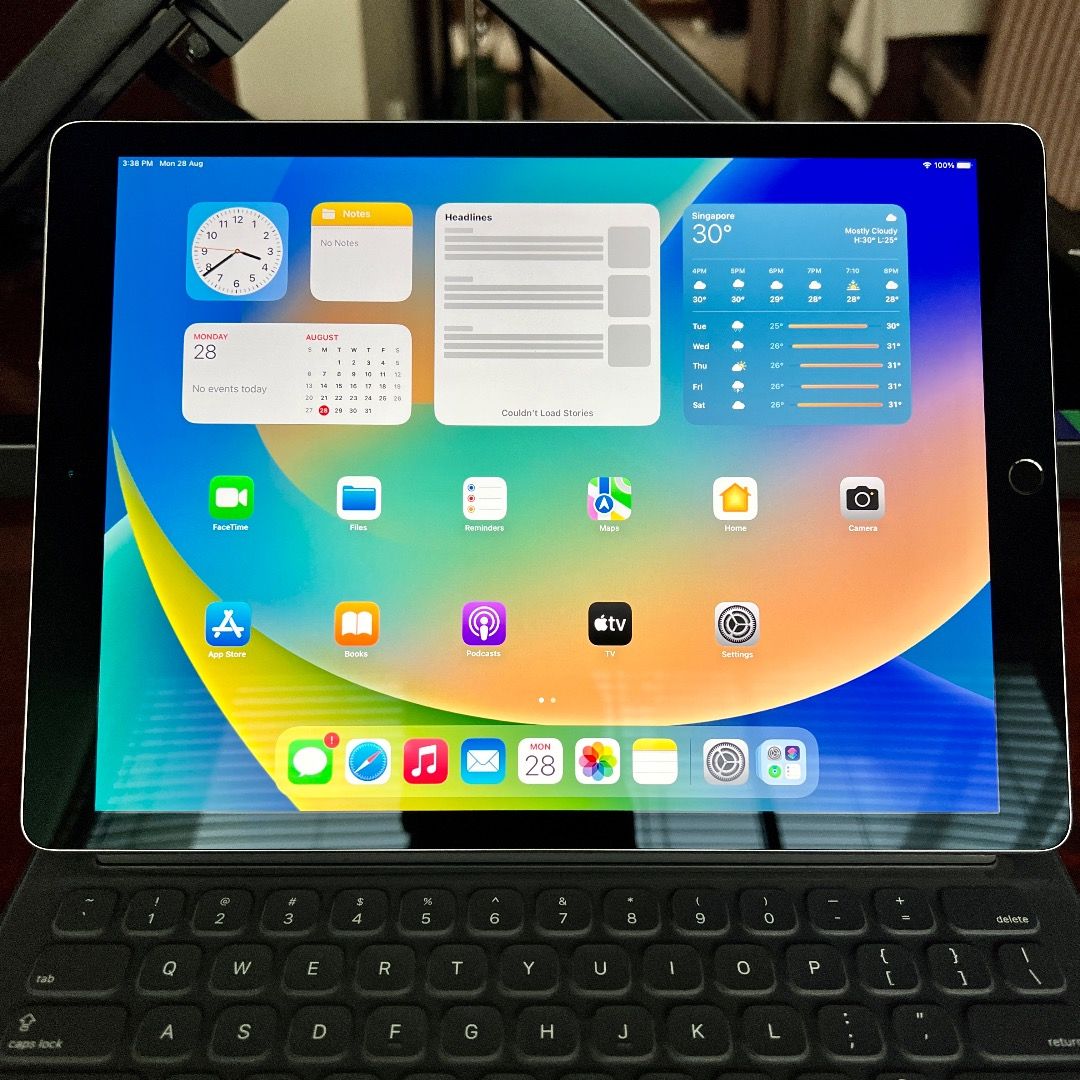 Apple iPad Pro 12.9 (Wi-Fi) 512 GB 2 keyboards, Mobile Phones ...