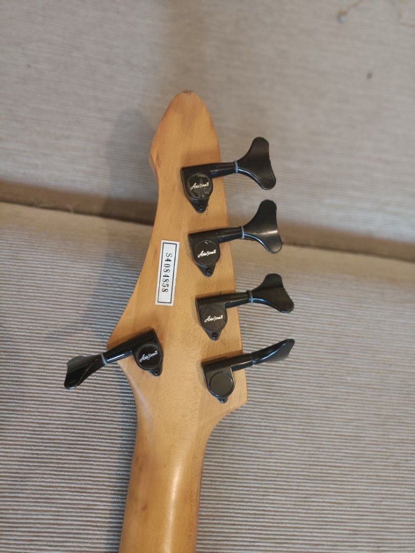 Aria Pro II Avante Steve Bailey 5 String Bass 90s Discontinued 90s