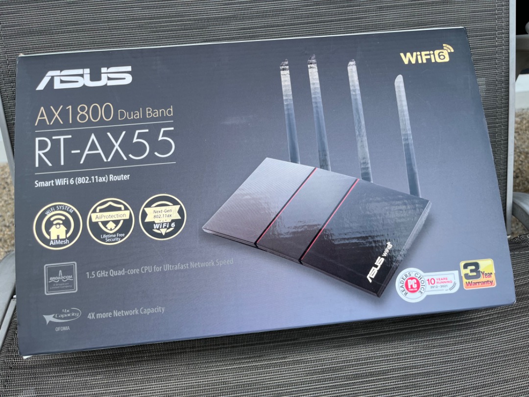 Asus Router RT-AX55 WiFi6, Computers & Tech, Parts & Accessories ...