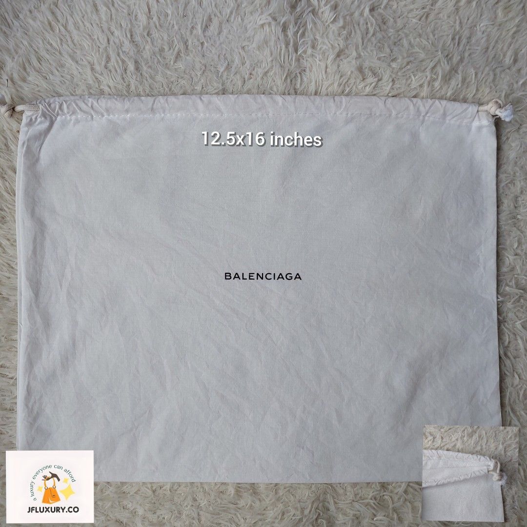 Balenciaga dust bag best sale