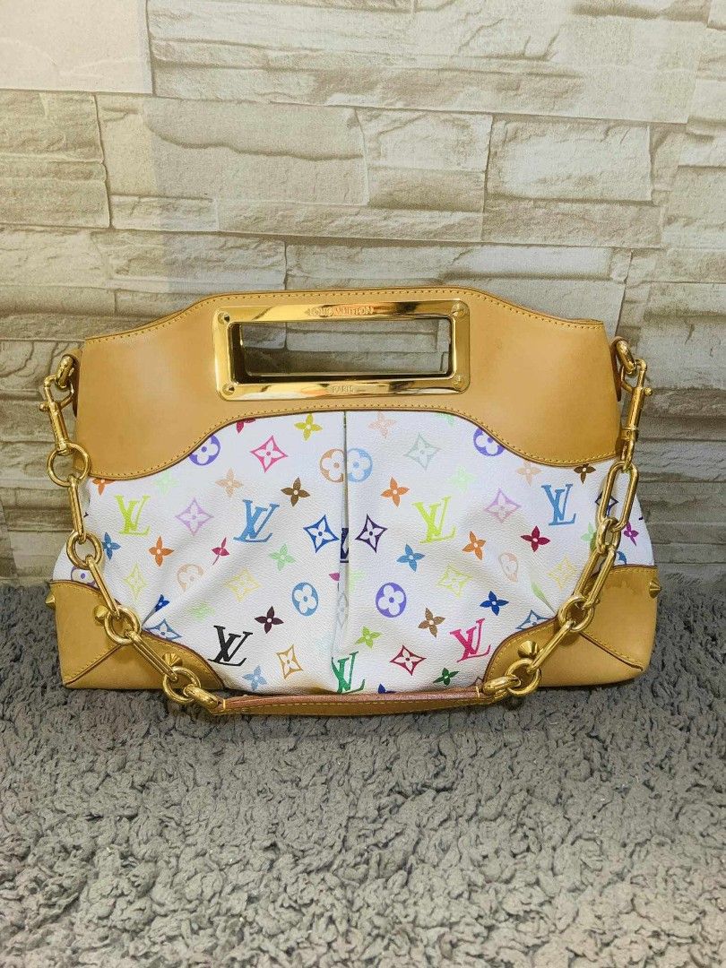 Lv judy multicolor white store