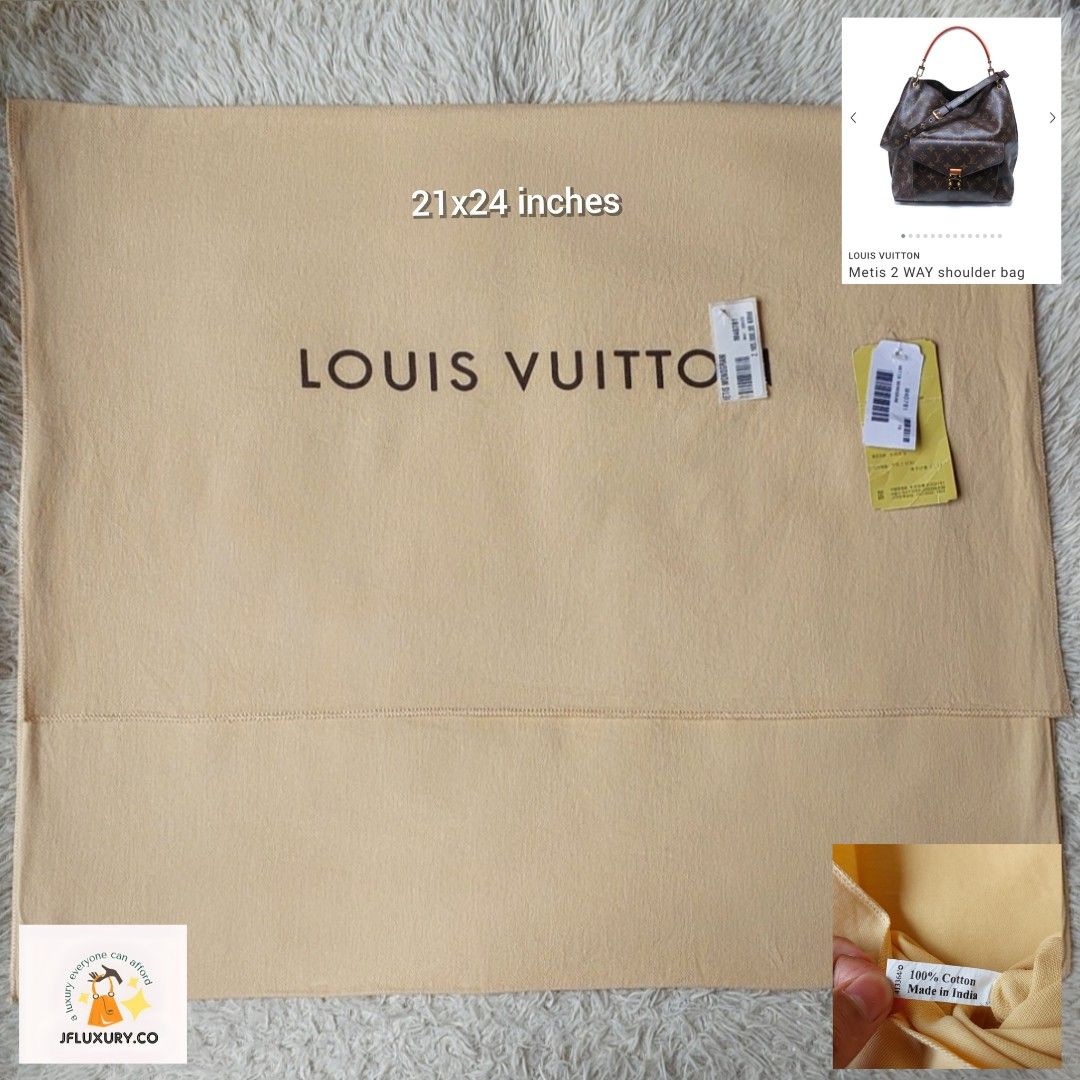 Louis Vuitton Dust Bag, Luxury, Bags & Wallets on Carousell