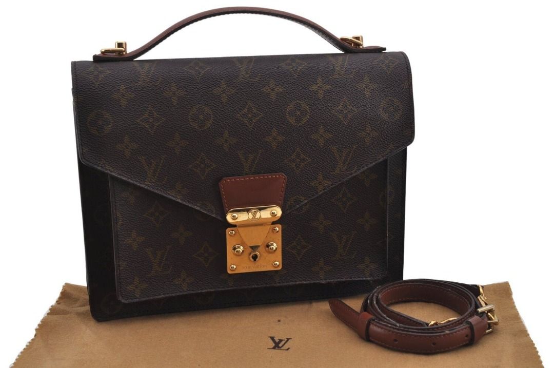 LOUIS VUITTON Vintage Monogram Monceau 26 (M51185) in 2023