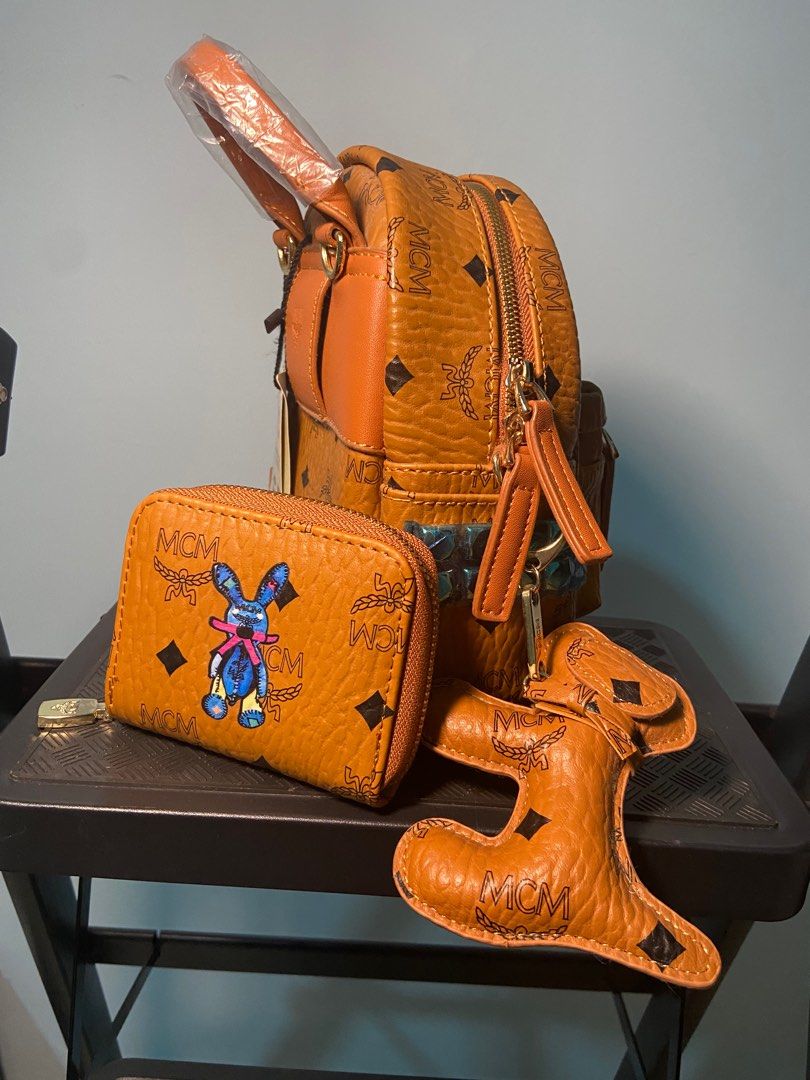 Mcm mini new arrivals crossbody backpack