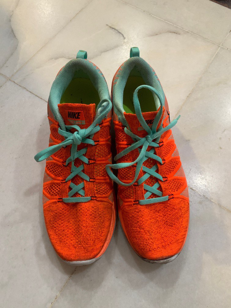 Nike flyknit clearance lunar 1 jaune