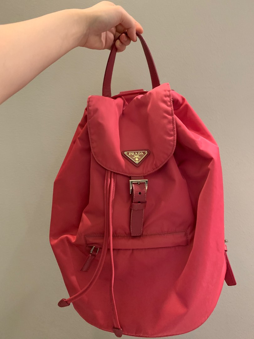 Authentic Prada Backpack, Women's Fashion, Bags & Wallets, Backpacks on