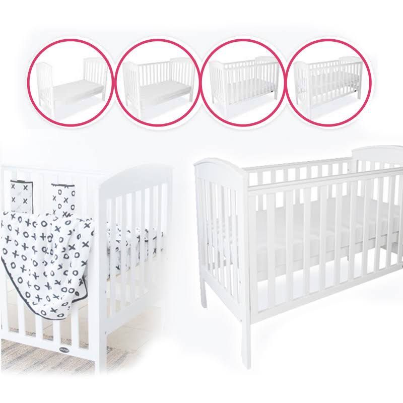 Babyhood classic curve cot 4 in 1, Babies & Kids, Baby Nursery & Kids