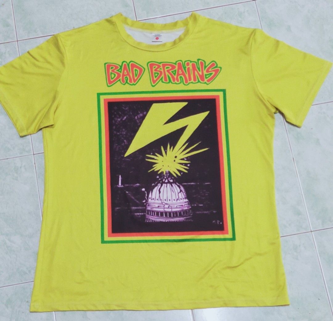 Bad Brains Capitol T Shirt, Men's Fashion, Tops & Sets, Tshirts & Polo  Shirts on Carousell