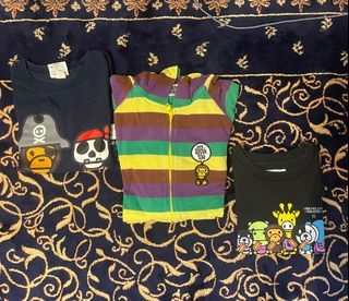 Bape Kids tee & jacket