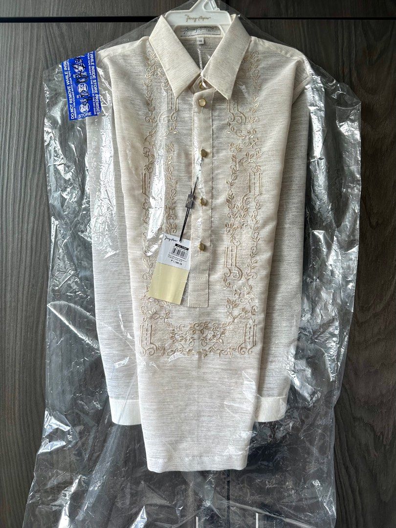 Barong Tagalog from Kultura, Men's Fashion, Tops & Sets, Formal Shirts ...