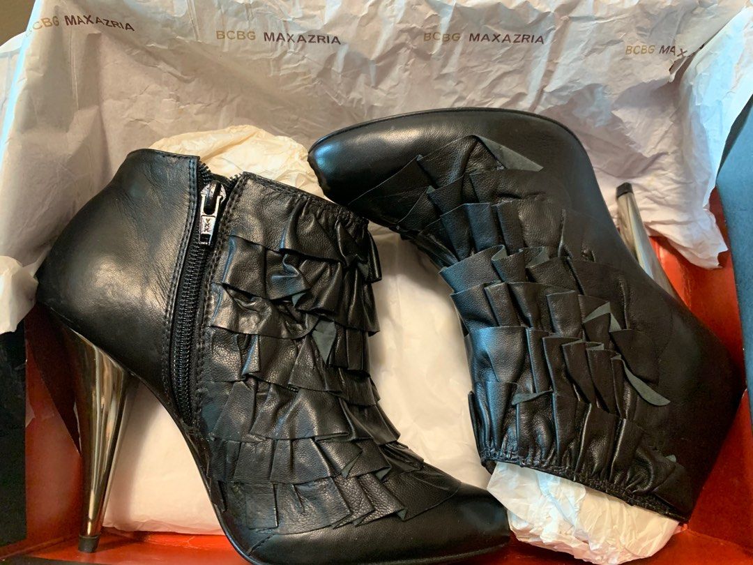 Bcbgmaxazria ankle best sale boots