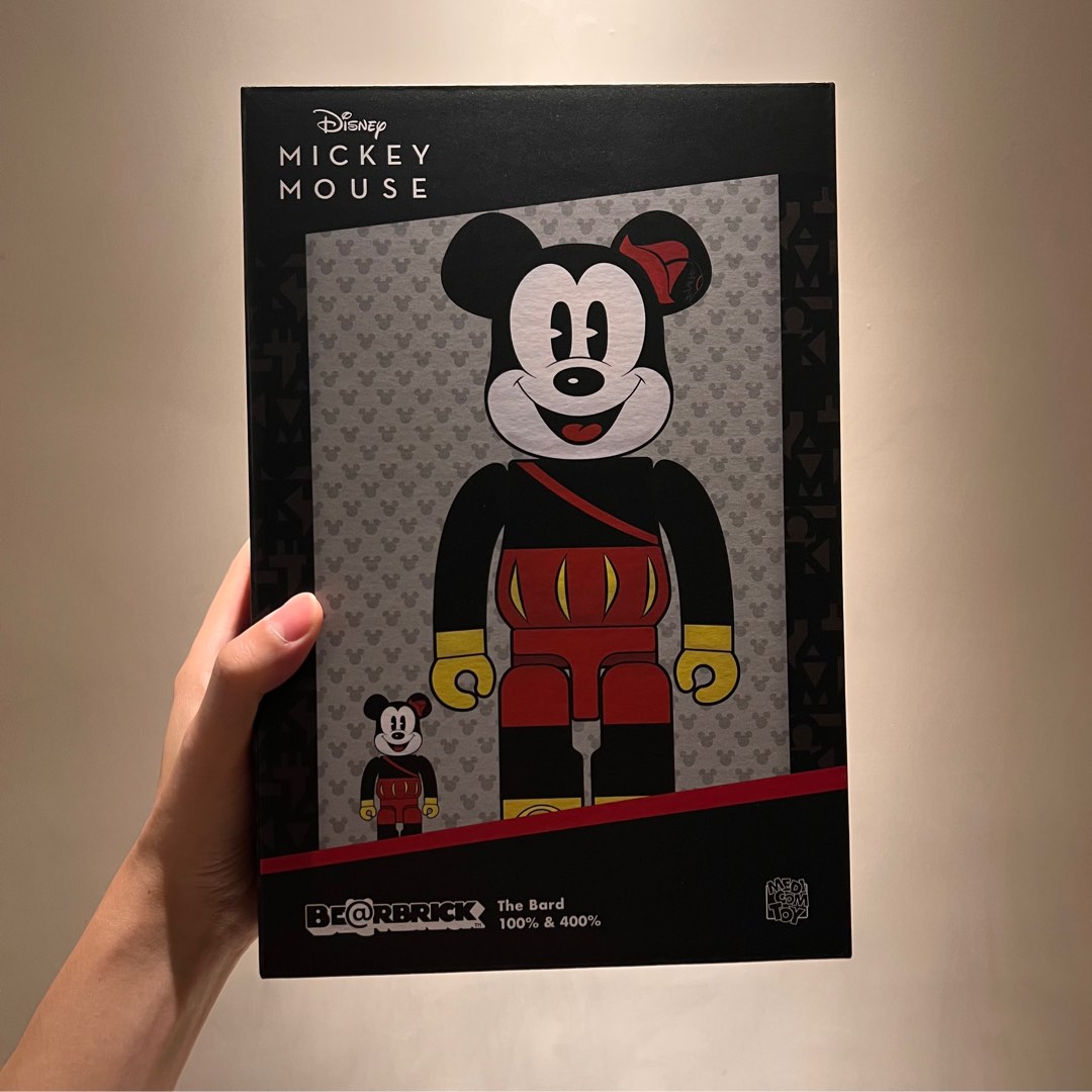 Bearbrick Mickey Mouse the Bard 100％ & 400％ 米奇老鼠, 興趣及遊戲