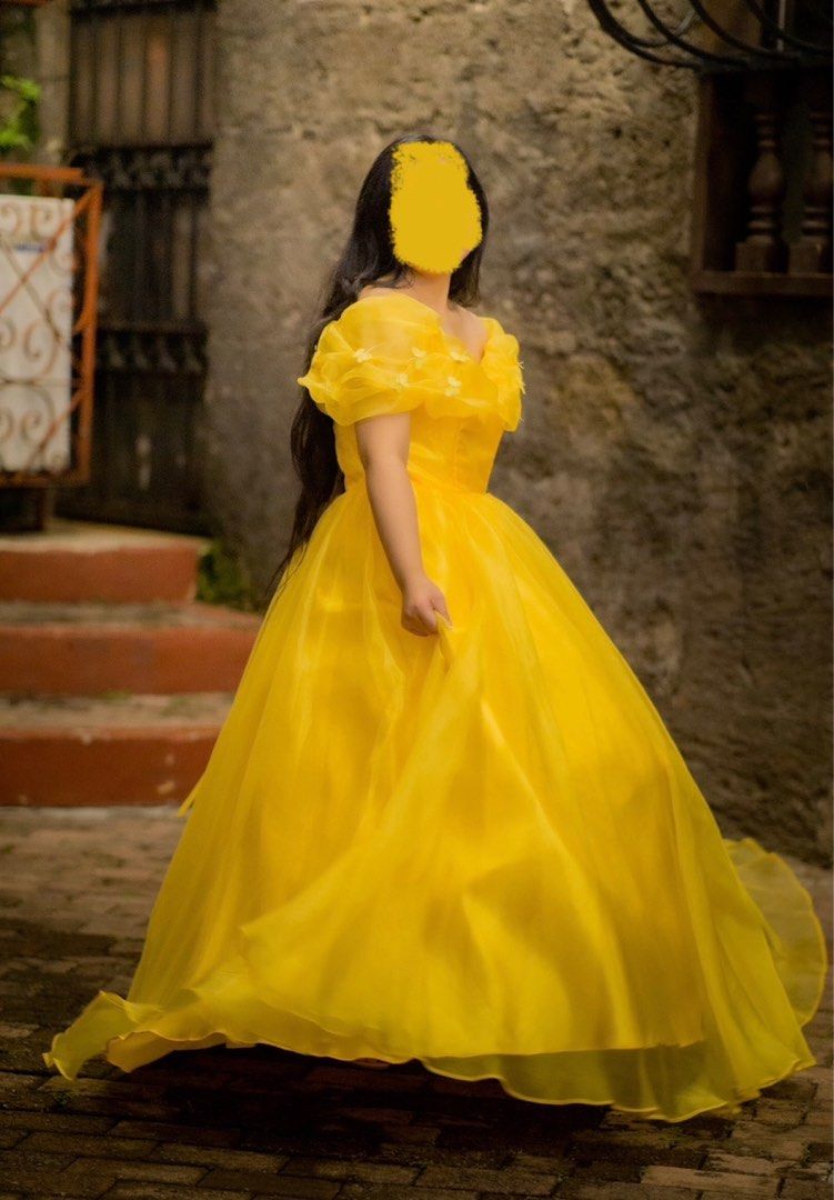 Beauty and online the beast gown