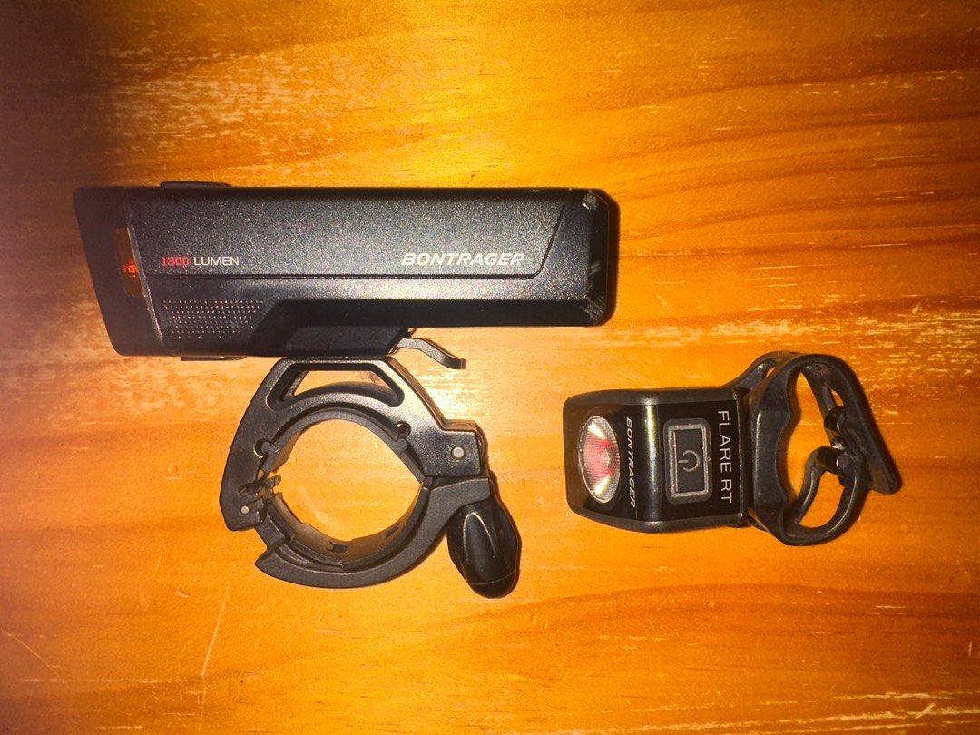 Bontrager 1300 lumen bike light top