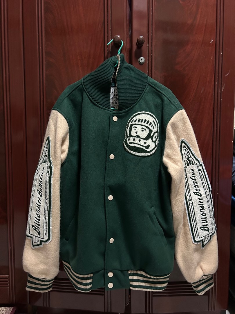 billionaire boy varsity jacket, Men's Fashion, Coats, Jackets and