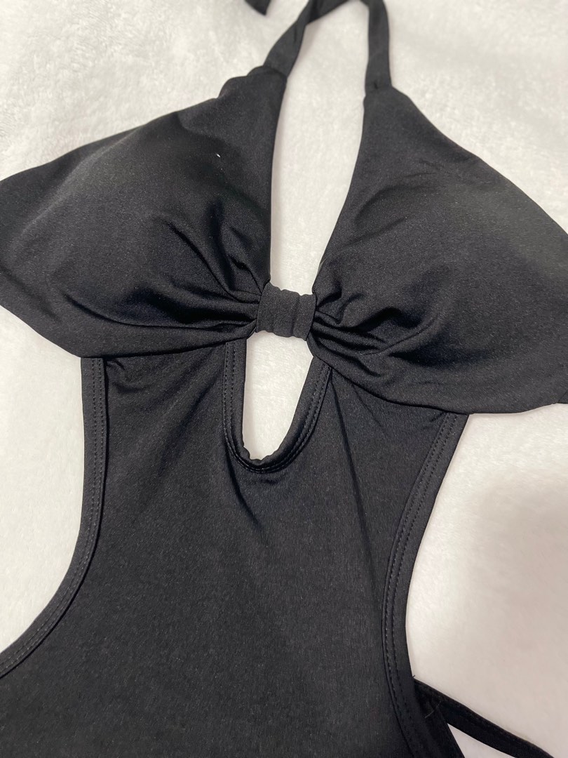 Black One Piece Bikini, Women's Fashion, Swimwear, Bikinis & Swimsuits — free download