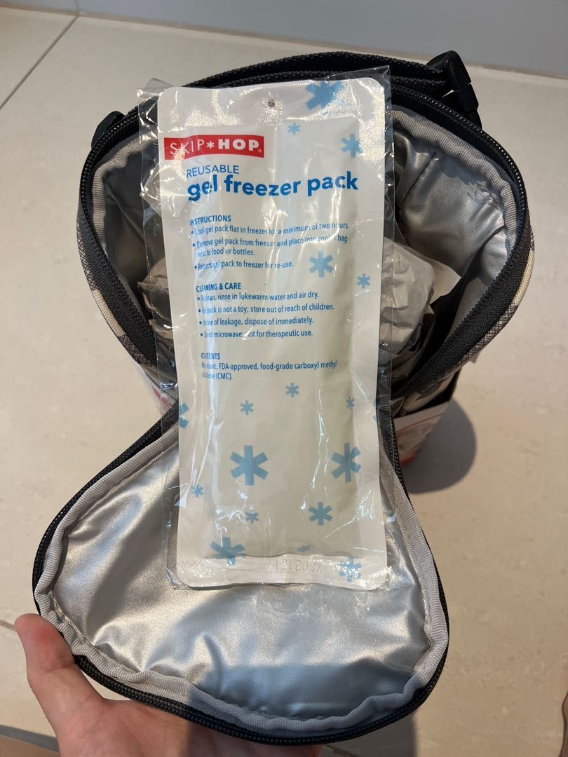 Skip hop gel freezer pack top